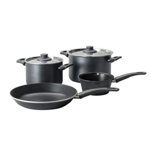 IKEA - SKÄNKA 6-piece cookware set, gray