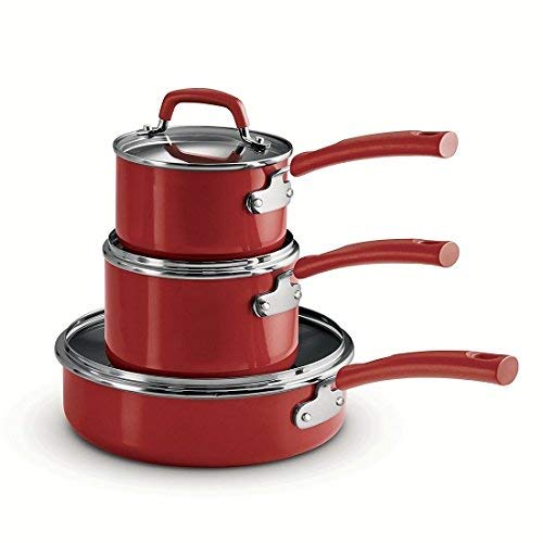 Tramontina Stackable Cookware Set 6Pc Red