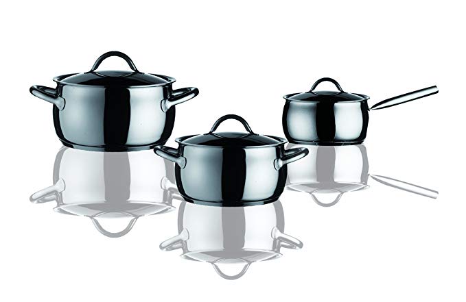 Mepra 1950 6-Piece Deluxe Cookware Set