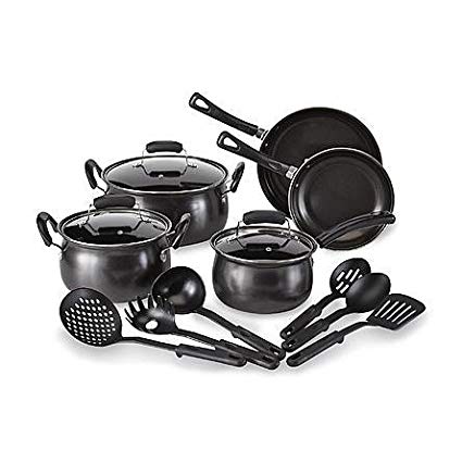 Nonstick Pots and Pans Cookware and Kitchenware Set (Carbon Steel)