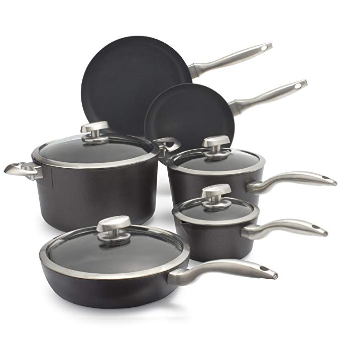 Scanpan Pro S5 10-Piece Cookware Set 63001000