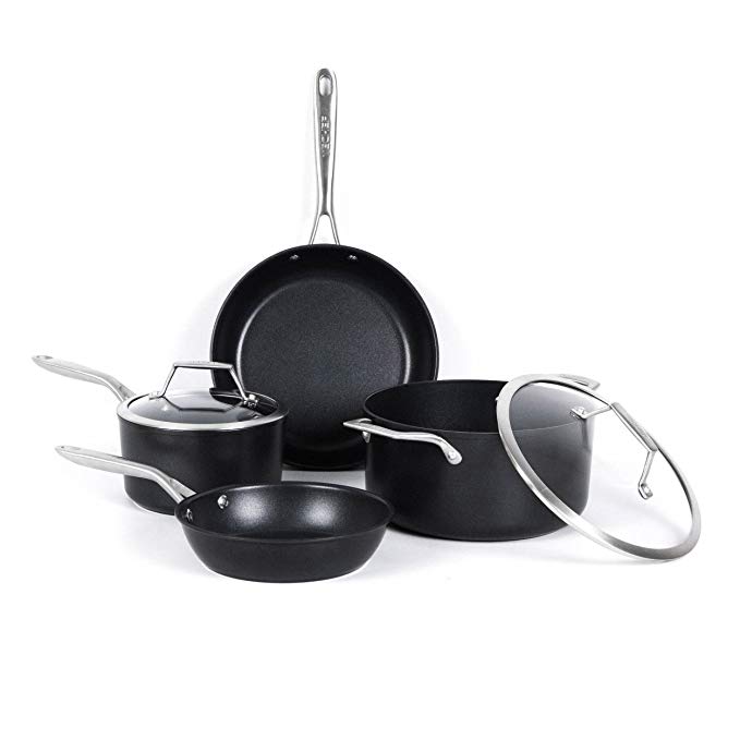 TECHEF - Onyx Collection, with New Teflon Platinum Non-Stick Coating (PFOA Free), 6-Piece