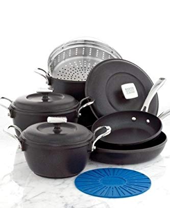 Marcus Samuelsson American Table for Belgique Cast Aluminum Cookware, 10 Piece Set