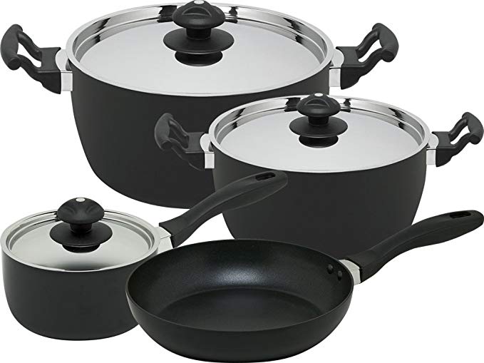 Magefesa 01BAFUTUR07 7-Piece Futura Aluminum Cookware Set