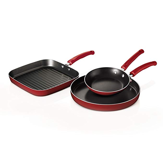 Tramontina Multi-Meal Cookware Set (3 pc.) - Red