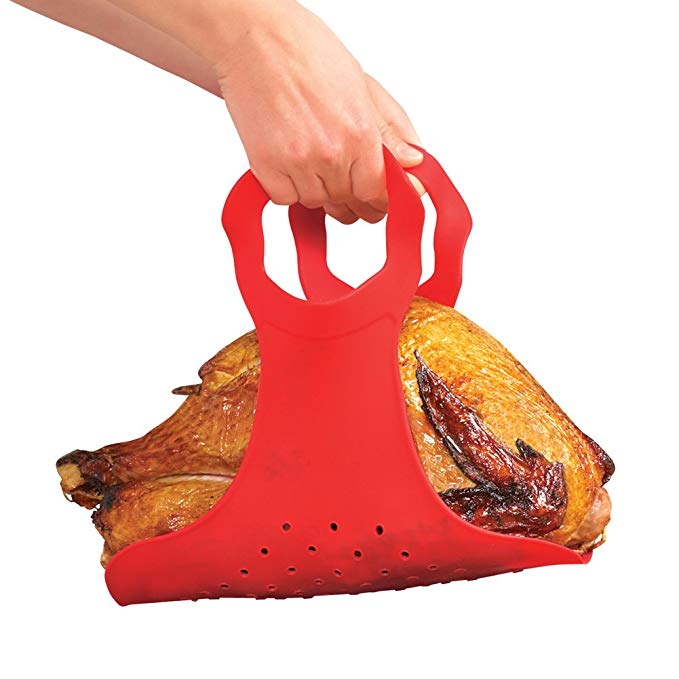 Heat-Resistant Silicone Turkey Lifter